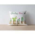Casa si Gradina - Textile si covoare - Lenjerii de pat - Fete de perna - Husa perna decorativa, Aberto Design, multicolor, 43x43 cm, 50% poliester 50% bumbac, imprimare digitala, 397KRL1304 - Infinity.ro