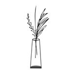 Casa si Gradina - Decoratiuni - Obiecte de arta - Obiect decorativ, Aberto Design, metal, negru, 19x50 cm - Infinity.ro