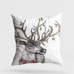 Casa si Gradina - Textile si covoare - Perne si pilote - Perne decorative - Perna decorativa, Aberto Design, multicolor, 43x43 cm, 50% bumbac 50% poliester, umplutura siliconica, 420GRC3269 - Infinity.ro
