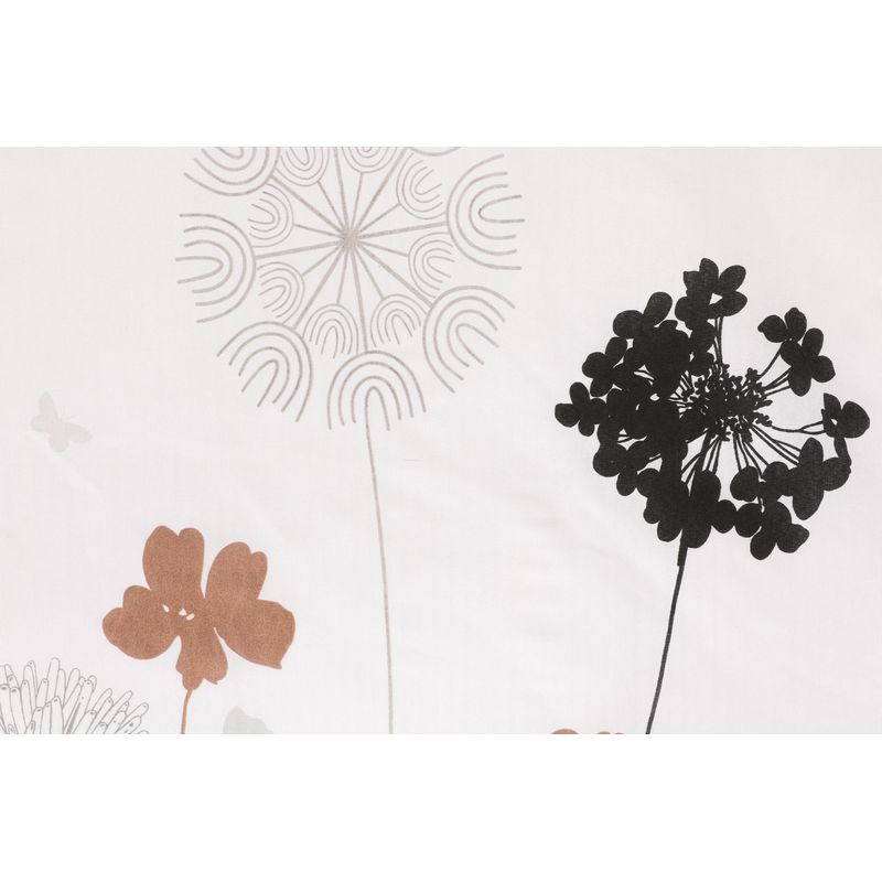 Casa si Gradina - Textile si covoare - Lenjerii de pat - Seturi de lenjerie - Set lenjerie de pat single, L'essentiel Maison, alb, gri, negru, maro, 65% bumbac, 35% poliester, 160x220 cm, 1 fata de perna - Infinity.ro