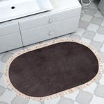 Casa si Gradina - Textile si covoare - Covoare - Covorase baie - Covoras de baie, L'essentiel Maison, antracit, 75x150 cm, 100% acrilic, antiderapant - Infinity.ro