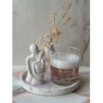 Casa si Gradina - Decoratiuni - Aromaterapie si lumanari - Lumanari si candele - Set lumanari, Aberto Design, beton, alb, 4 piese - Infinity.ro