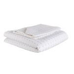 Casa si Gradina - Textile si covoare - Lenjerii de pat - Seturi de lenjerie - Set cuvertura de pat dublu, L'essentiel Maison, crem, 250x260 cm, 100% bumbac, matlasat - Infinity.ro