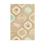 Casa si Gradina - Textile si covoare - Covoare - Covorase baie - Set covorase de baie, L'essentiel Maison, multicolor, 50x60 cm si 60x100 cm, 100% poliester, antiderapant, antibacterian, 299ANR1609 - Infinity.ro