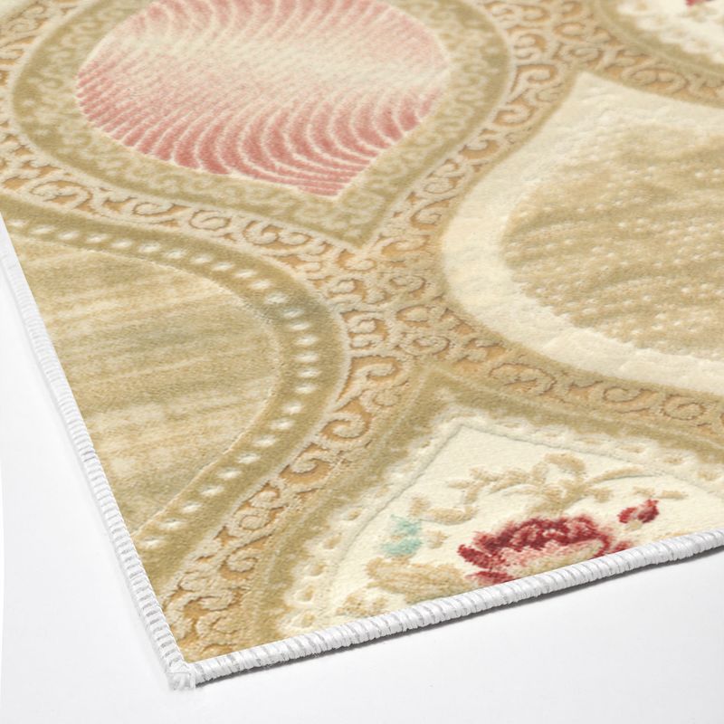 Casa si Gradina - Textile si covoare - Covoare - Covorase baie - Set covorase de baie, L'essentiel Maison, multicolor, 50x60 cm si 60x100 cm, 100% poliester, antiderapant, antibacterian, 299ANR1609 - Infinity.ro