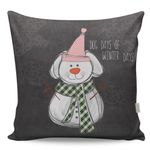Casa si Gradina - Textile si covoare - Perne si pilote - Perne decorative - Perna decorativa, Aberto Design, multicolor, 43x43 cm, bumbac si poliester, umplutura siliconica, 420GRC2107 - Infinity.ro