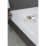 Casa si Gradina - Textile si covoare - Lenjerii de pat - Protectie saltea - Protectie saltea, L'essentiel Maison, alb, 100x200+30 cm, 100% bumbac, 315CFB1132 - Infinity.ro