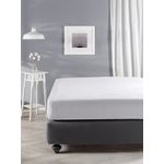 Casa si Gradina - Textile si covoare - Lenjerii de pat - Protectie saltea - Protectie saltea, L'essentiel Maison, alb, 100x200+30 cm, 100% bumbac, 315CFB1132 - Infinity.ro