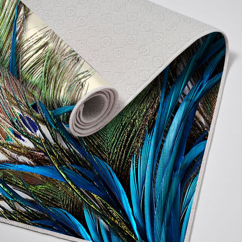 Casa si Gradina - Textile si covoare - Covoare - Covorase baie - Set covorase de baie, L'essentiel Maison, multicolor, 50x60 cm si 60x100 cm, 100% poliester, antiderapant, 299ANR1553 - Infinity.ro