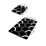 Casa si Gradina - Textile si covoare - Covoare - Covorase baie - Set covorase de baie, L'essentiel Maison, multicolor, 50x60 cm si 60x100 cm, 100% acrilic, antiderapant, 359CHL2261 - Infinity.ro