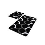 Casa si Gradina - Textile si covoare - Covoare - Covorase baie - Set covorase de baie, L'essentiel Maison, multicolor, 50x60 cm si 60x100 cm, 100% acrilic, antiderapant, 359CHL2261 - Infinity.ro