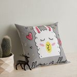 Casa si Gradina - Textile si covoare - Perne si pilote - Perne decorative - Perna decorativa, Aberto Design, multicolor, 43x43 cm, bumbac si poliester, umplutura siliconica, 416GRV3224 - Infinity.ro
