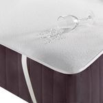 Casa si Gradina - Textile si covoare - Lenjerii de pat - Protectie saltea - Protectie saltea, L'essentiel Maison, alb, 80x200 cm, 100% bumbac - Infinity.ro