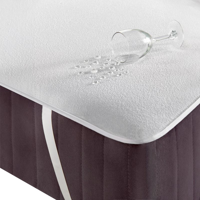 Casa si Gradina - Textile si covoare - Lenjerii de pat - Protectie saltea - Protectie saltea, L'essentiel Maison, alb, 80x200 cm, 100% bumbac - Infinity.ro