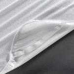 Casa si Gradina - Textile si covoare - Lenjerii de pat - Protectie saltea - Protectie saltea, L'essentiel Maison, alb, 80x200 cm, 100% bumbac - Infinity.ro