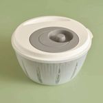 Casa si Gradina - Bucatarie si vesela - Ustensile bucatarie - Site bucatarie, strecuratori si accesorii - Strecuratoare, Aberto Design, plastic, gri, 25.6x25.6x14.2 cm - Infinity.ro