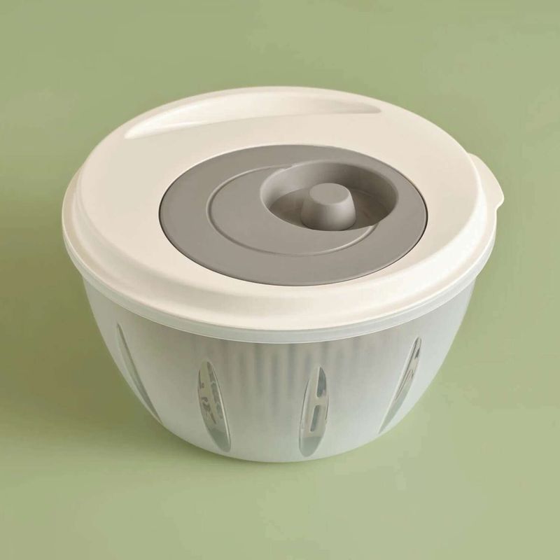 Casa si Gradina - Bucatarie si vesela - Ustensile bucatarie - Site bucatarie, strecuratori si accesorii - Strecuratoare, Aberto Design, plastic, gri, 25.6x25.6x14.2 cm - Infinity.ro