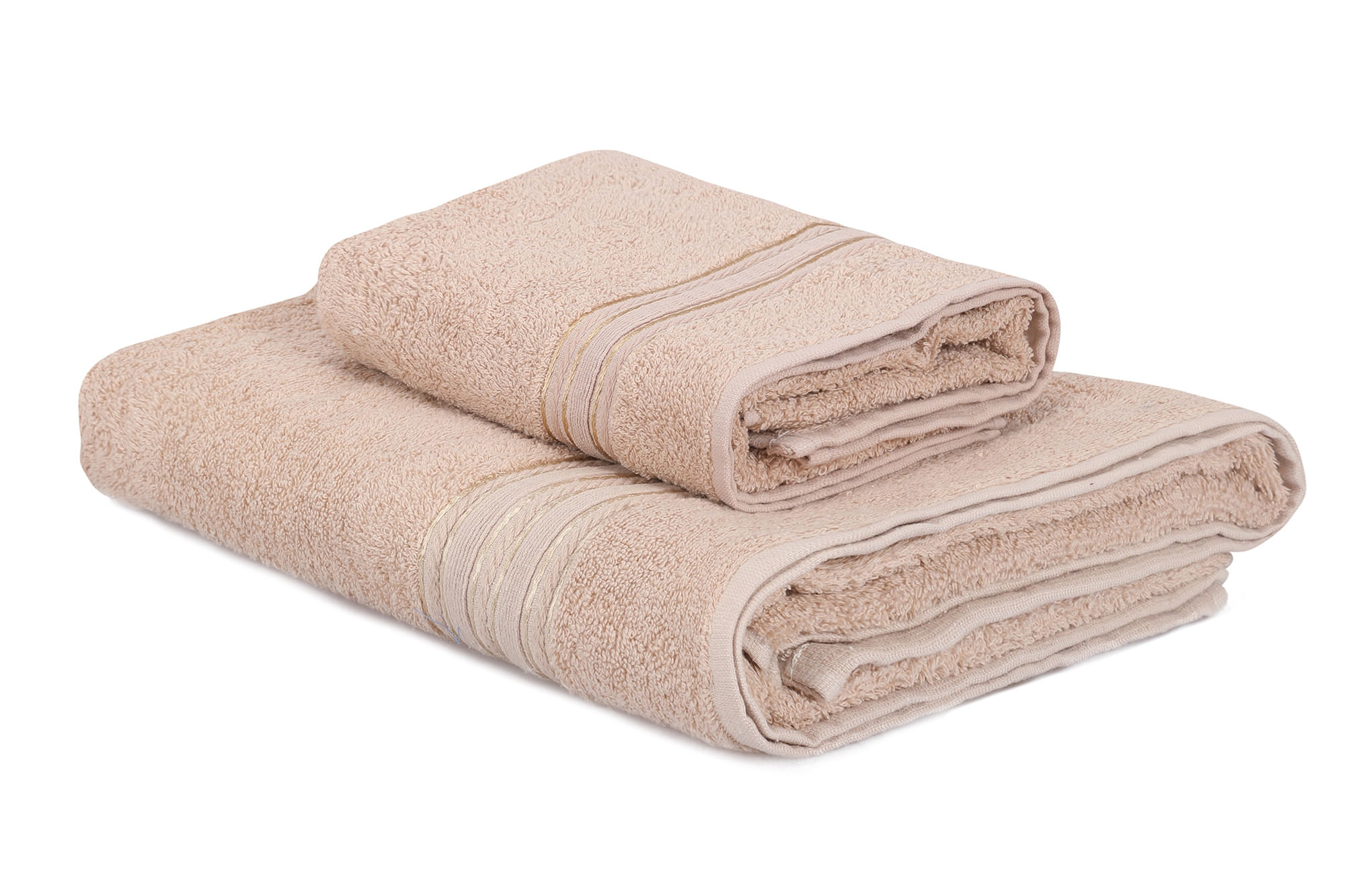 Set prosoape, L'essentiel Maison, cappuccino, 50x90 cm, 90x150 cm, 100% bumbac