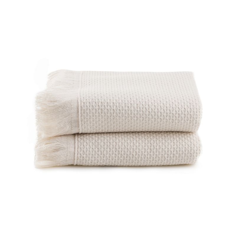 Casa si Gradina - Textile si covoare - Textile baie - Prosoape - Set prosoape de fata, L'essentiel Maison, cappuccino, 40x60 cm, 100% microbumbac, 2 bucati - Infinity.ro