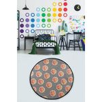 Casa si Gradina - Textile si covoare - Covoare - Covorase baie - Covoras de baie, L'essentiel Maison, multicolor, diametru 80 cm, 100% poliester, antiderapant, 359CHL4535 - Infinity.ro