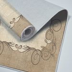 Casa si Gradina - Textile si covoare - Covoare - Covorase baie - Set covorase de baie, L'essentiel Maison, multicolor, 50x60 cm si 60x100 cm, 100% poliester, antiderapant, antibacterian, 299ANR1643 - Infinity.ro