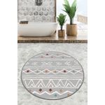 Casa si Gradina - Textile si covoare - Covoare - Covorase baie - Covoras de baie, L'essentiel Maison, multicolor, diametru 80 cm, 100% poliester, antiderapant, 359CHL4638 - Infinity.ro