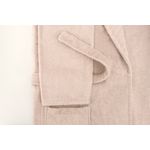 Casa si Gradina - Textile si covoare - Textile baie - Halate de baie - Set halat de baie, L'essentiel Maison, roz, bumbac 100%, s/m, prosop 50x90 cm - Infinity.ro