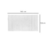 Casa si Gradina - Textile si covoare - Textile baie - Prosoape - Prosop de maini, L'essentiel Maison, alb, 50x90 cm, 60% bumbac, 40% bambus - Infinity.ro