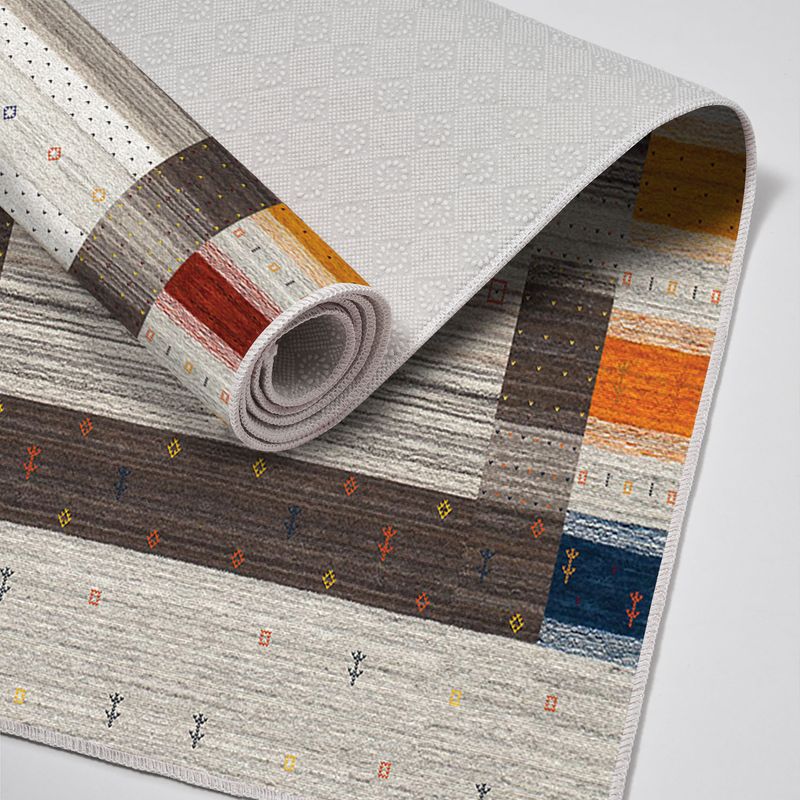 Casa si Gradina - Textile si covoare - Covoare - Covorase baie - Set covorase de baie, L'essentiel Maison, multicolor, 50x60 cm si 60x100 cm, 100% poliester, antiderapant, 299ANR1617 - Infinity.ro