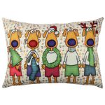 Casa si Gradina - Textile si covoare - Perne si pilote - Perne decorative - Perna decorativa, Aberto Design, multicolor, 33x48 cm, bumbac si poliester, husa detasabila, 420GRC4113 - Infinity.ro