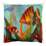 Casa si Gradina - Textile si covoare - Perne si pilote - Perne decorative - Perna decorativa, Aberto Design, multicolor, 43x43 cm, bumbac si poliester, umplutura siliconica, 419GRV0160 - Infinity.ro