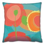 Casa si Gradina - Textile si covoare - Perne si pilote - Perne decorative - Perna decorativa, Aberto Design, multicolor, 43x43 cm, bumbac si poliester, umplutura siliconica, 417GRV2162 - Infinity.ro
