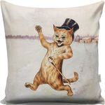 Casa si Gradina - Textile si covoare - Perne si pilote - Perne decorative - Perna decorativa, Aberto Design, multicolor, 43x43 cm, bumbac si poliester, umplutura siliconica, 420GRC3123 - Infinity.ro