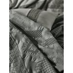 Casa si Gradina - Textile si covoare - Lenjerii de pat - Seturi de lenjerie - Set lenjerie de pat dublu, L'essentiel Maison, antracit, 100% bumbac, jacquard, husa pilota 200x220 cm, cearsaf 240x260 cm - Infinity.ro