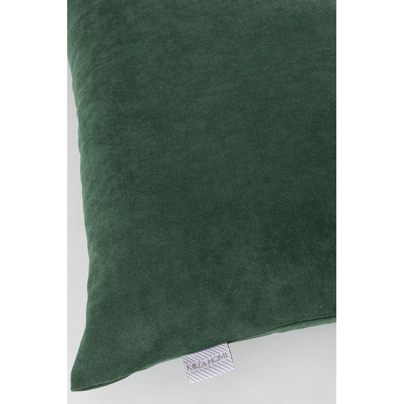 Casa si Gradina - Textile si covoare - Lenjerii de pat - Fete de perna - Husa perna decorativa, Aberto Design, verde, 45x45 cm, poliester si bumbac - Infinity.ro