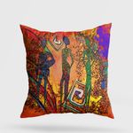Casa si Gradina - Textile si covoare - Perne si pilote - Perne decorative - Perna decorativa, Aberto Design, multicolor, 43x43 cm, bumbac si poliester, umplutura siliconica, 416GRV3192 - Infinity.ro