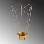Casa si Gradina - Decoratiuni - Obiecte decorative - Suporturi umbrele - Suport umbrele decorativ, Aberto Design, metal, auriu, 37x60 cm - Infinity.ro