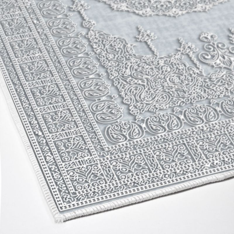 Casa si Gradina - Textile si covoare - Covoare - Covorase baie - Set covorase de baie, L'essentiel Maison, multicolor, 50x60 cm si 60x100 cm, 100% poliester, antiderapant, antibacterian, 299ANR1622 - Infinity.ro