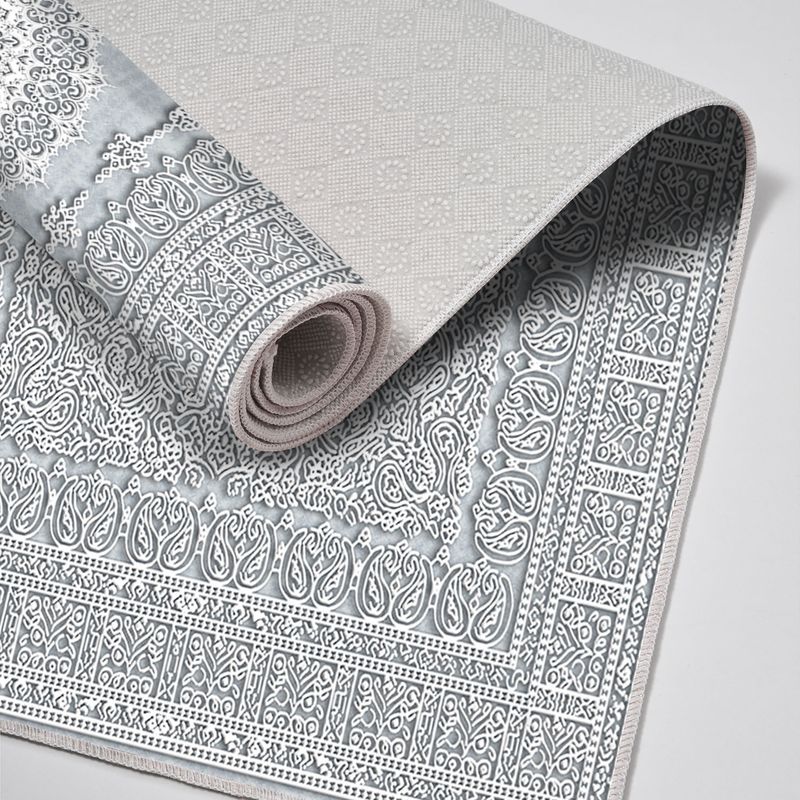 Casa si Gradina - Textile si covoare - Covoare - Covorase baie - Set covorase de baie, L'essentiel Maison, multicolor, 50x60 cm si 60x100 cm, 100% poliester, antiderapant, antibacterian, 299ANR1622 - Infinity.ro