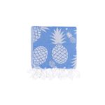 Casa si Gradina - Textile si covoare - Textile baie - Prosoape - Prosop de plaja fouta, L'essentiel Maison, albastru, 100x180 cm, 100% bumbac, 192DCH1612 - Infinity.ro