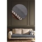 Casa si Gradina - Textile si covoare - Huse pentru mobilier - Husa canapea, L'essentiel Maison, antracit, 115x200 cm, 70% bumbac 30% poliester - Infinity.ro