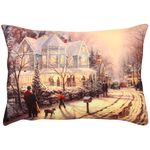 Casa si Gradina - Textile si covoare - Perne si pilote - Perne decorative - Perna decorativa, Aberto Design, multicolor, 35x50 cm, bumbac si poliester - Infinity.ro