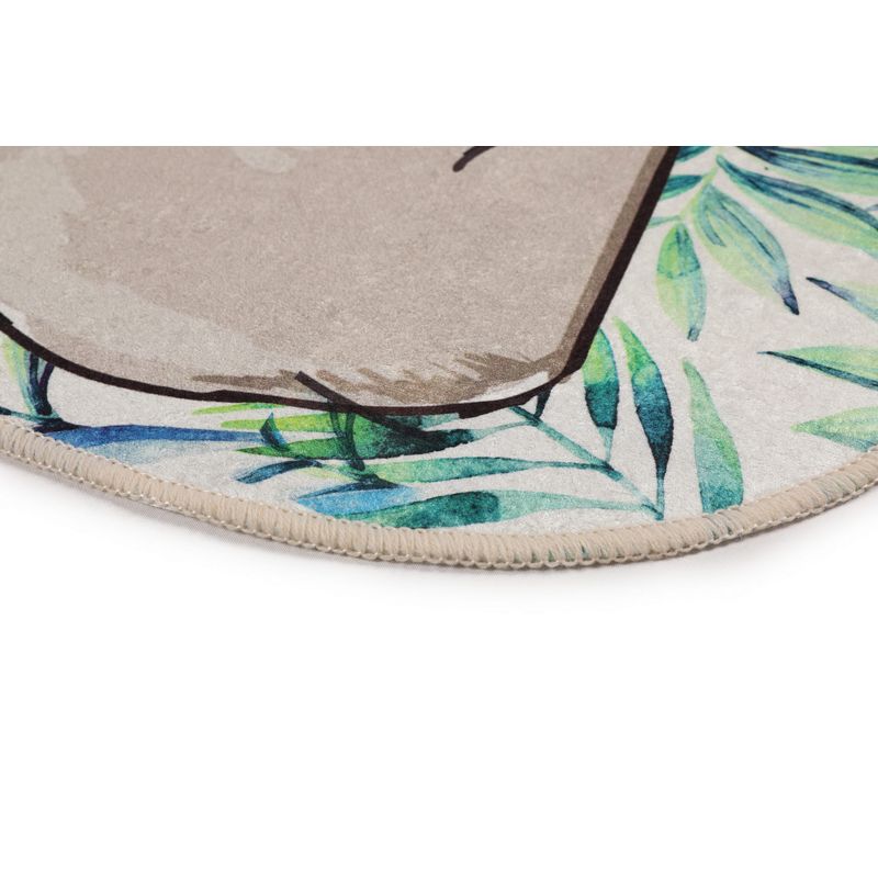 Casa si Gradina - Textile si covoare - Covoare - Covorase baie - Covoras de baie, L'essentiel Maison, multicolor, 80x100 cm, 100% poliester, antiderapant, 359CHL4271 - Infinity.ro