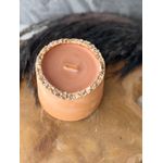 Casa si Gradina - Decoratiuni - Aromaterapie si lumanari - Lumanari si candele - Lumanare decorativa, Aberto Design, beton, portocaliu, 7x10x7 cm - Infinity.ro