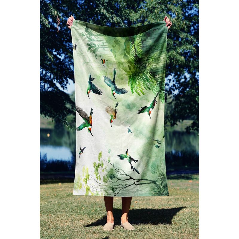 Casa si Gradina - Textile si covoare - Textile baie - Prosoape - Prosop de plaja, L'essentiel Maison, multicolor, 70x130 cm, microfibra, 450AST1148 - Infinity.ro