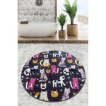 Casa si Gradina - Textile si covoare - Covoare - Covorase baie - Covoras de baie, L'essentiel Maison, multicolor, 80 cm, 100% poliester, antiderapant, 359CHL4815 - Infinity.ro