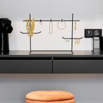 Casa si Gradina - Mobilier - Organizare si depozitare - Cuiere - Suport bijuterii, Aberto Design, metal, negru, 31x13x29 cm - Infinity.ro