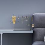 Casa si Gradina - Mobilier - Organizare si depozitare - Cuiere - Suport bijuterii, Aberto Design, metal, negru, 31x13x29 cm - Infinity.ro