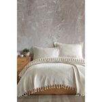 Casa si Gradina - Textile si covoare - Pături și cuverturi - Pături - Patura, L'essentiel Maison, ecru, 200x220 cm, 100% bumbac reciclat - Infinity.ro