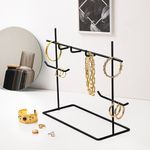 Casa si Gradina - Mobilier - Organizare si depozitare - Cuiere - Suport bijuterii, Aberto Design, metal, negru, 31x13x29 cm - Infinity.ro